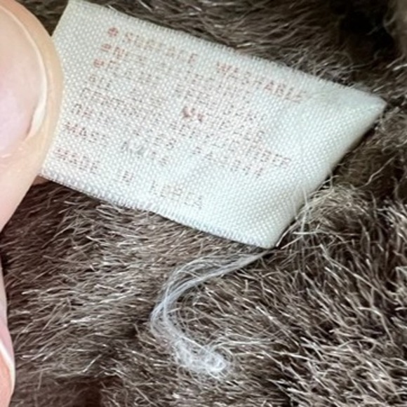 Vintage‎ ASI Two Tone Brown Bear Plush - Picture 5 of 6